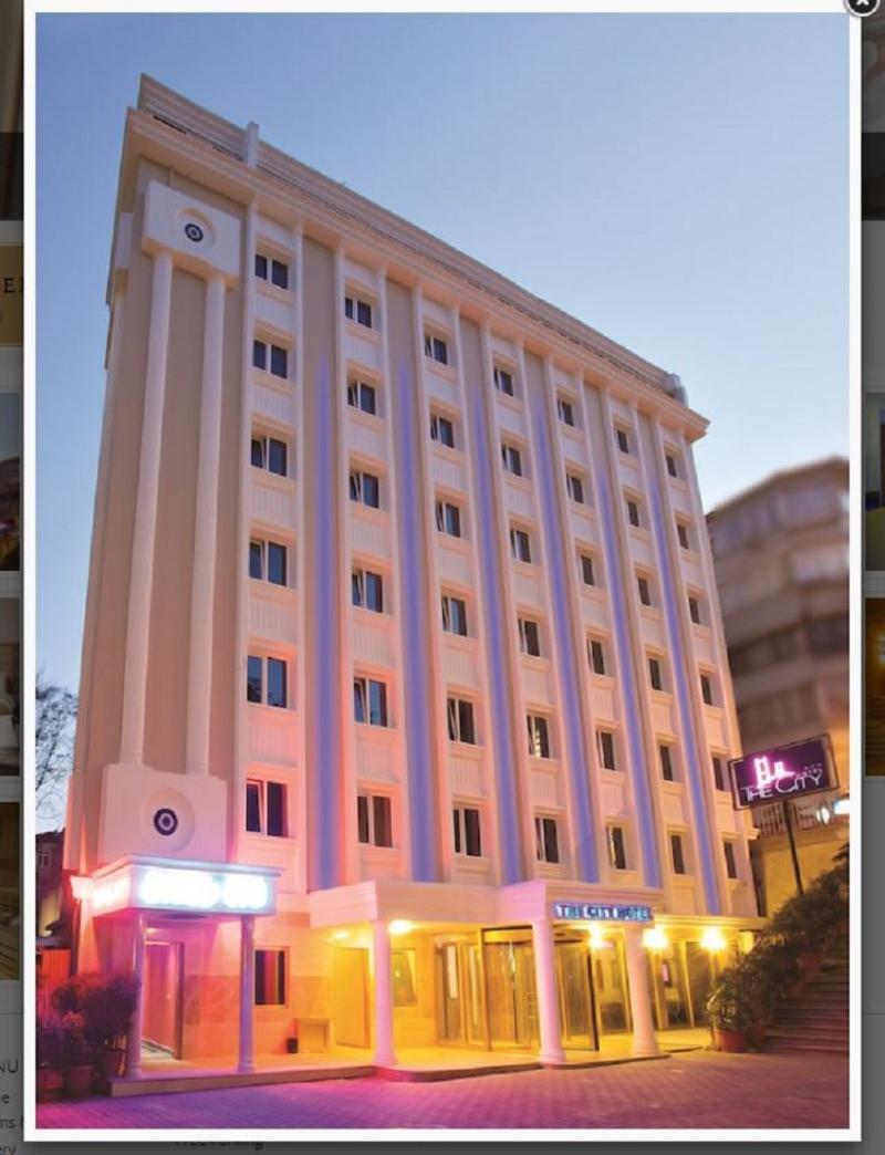 The City Hotel Истанбул Екстериор снимка